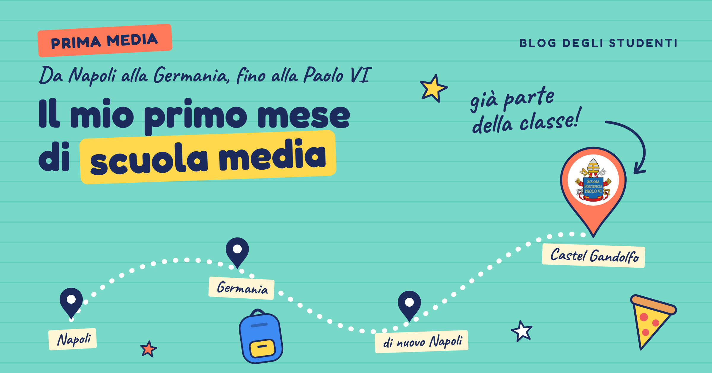 Il mio primo mese di scuola media